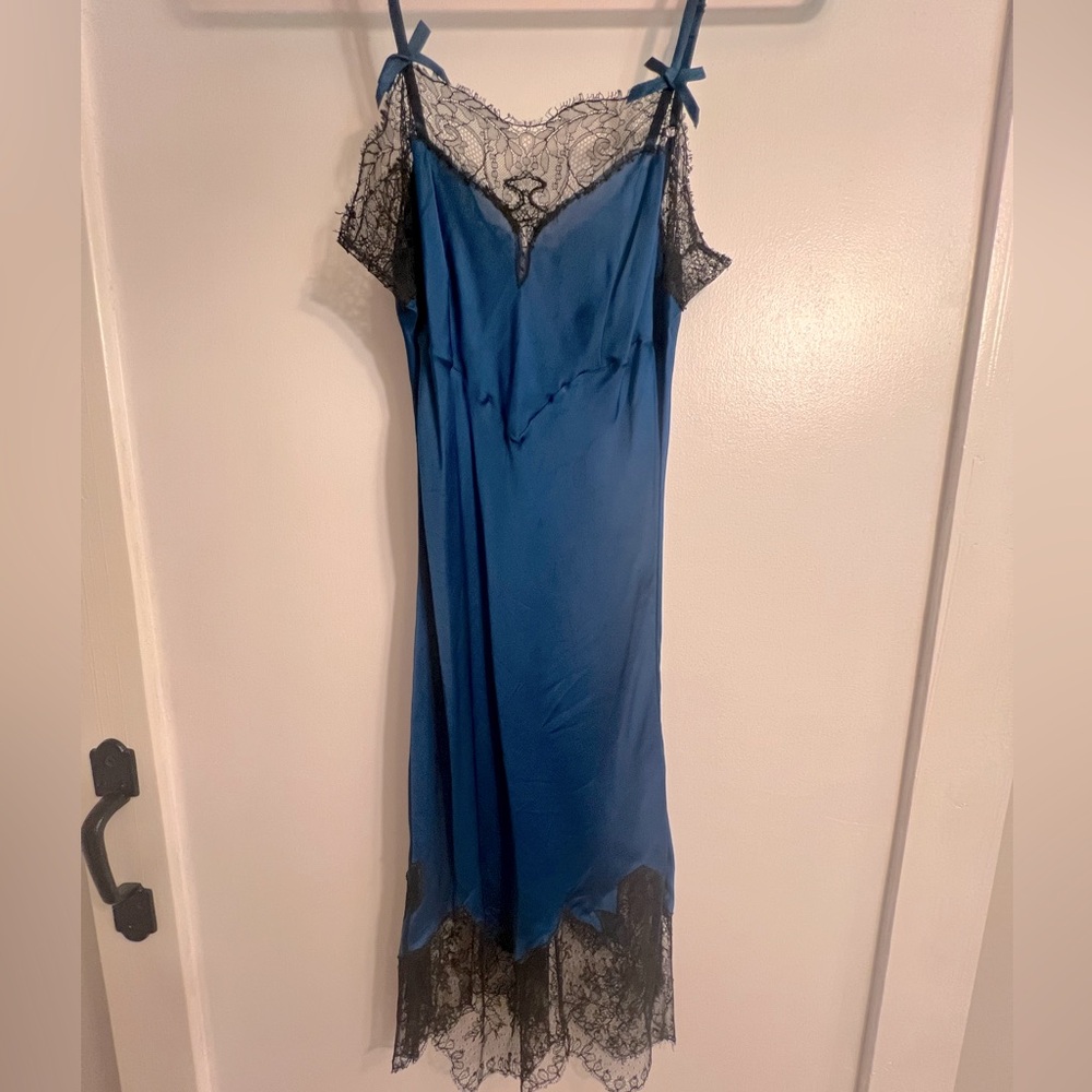 Agent Provocateur Soirée Celeste Silk Slip